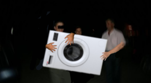 Mașină de spălat, furată imediat după Crăciun