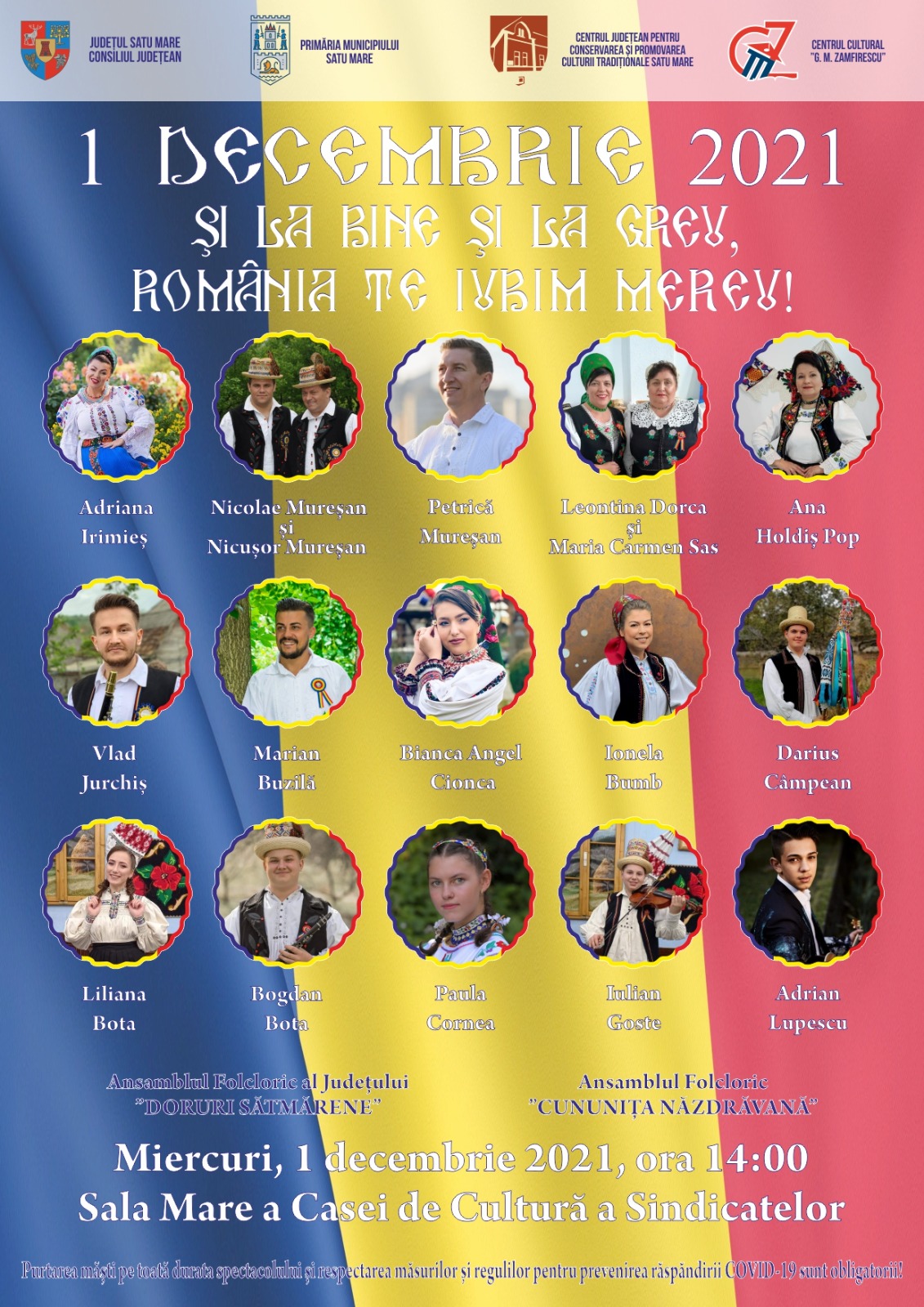 Spectacol. Și la bine și la greu, România te iubim mereu!