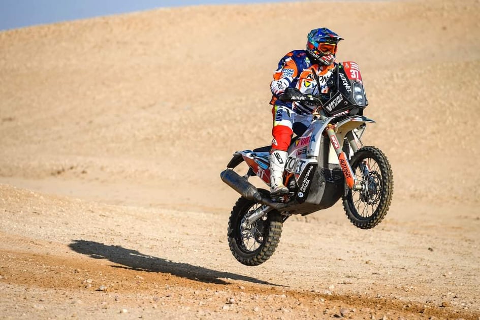 Emanuel Gyenes, clasat pe locul 43 în etapa a 4-a a Raliului Dakar 2022