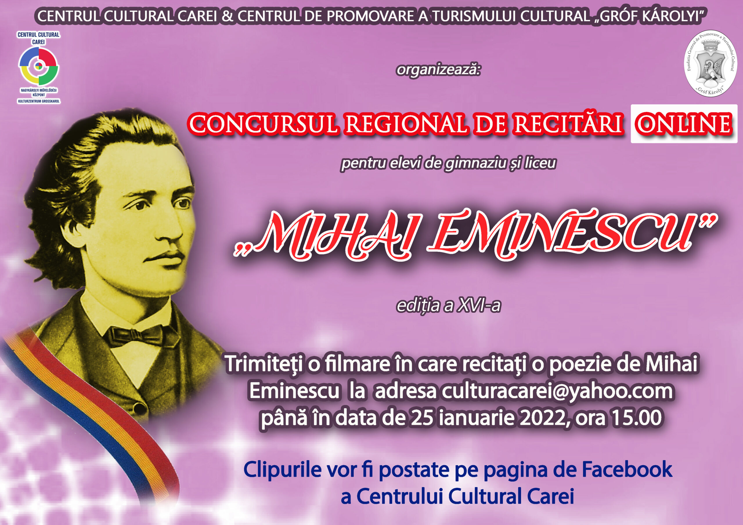 Concurs online de recitări