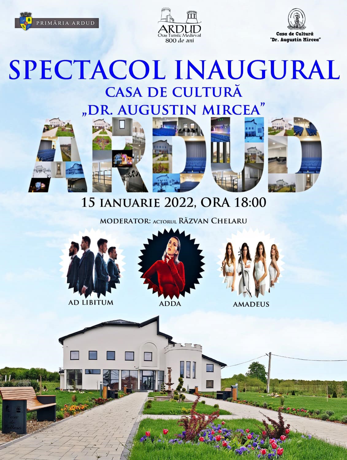 Inaugurarea Casei de Cultură „Dr. Augustin Mircea" din Ardud