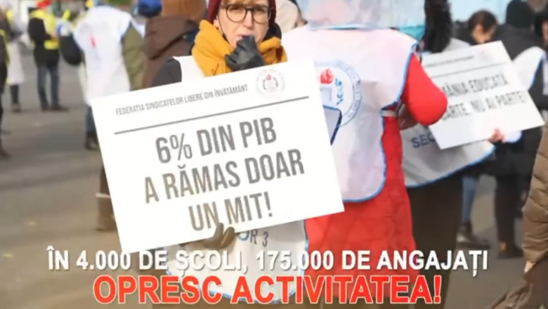 PROTEST. Profesorii FAC GREVĂ!!!