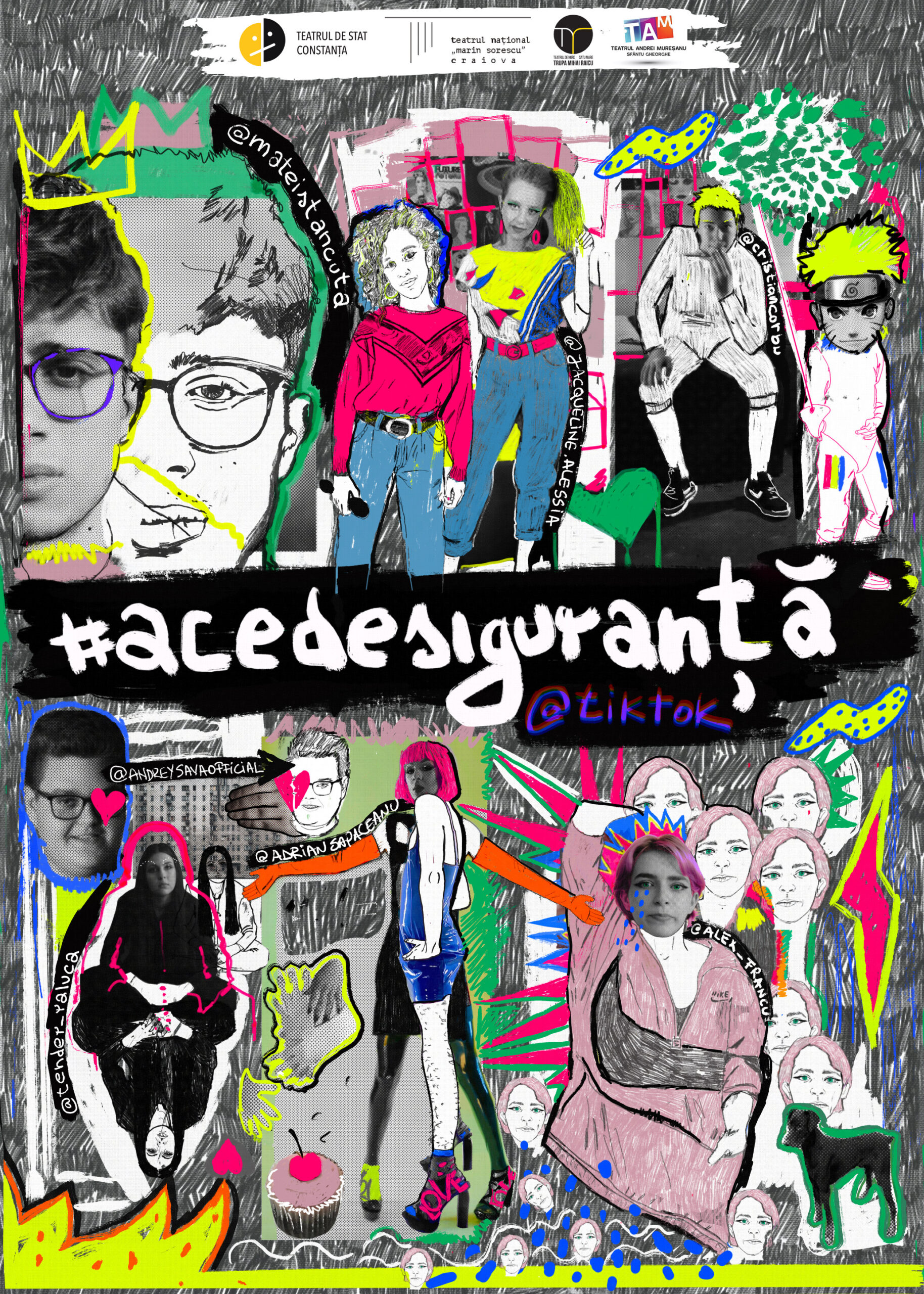 Premieră: „#acedesiguranță”, un spectacol-instalație gândit să se joace pe TikTok, dar și în patru teatre din țară