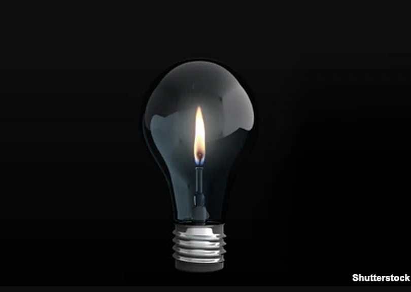 Pană de curent,  nu și de idei...