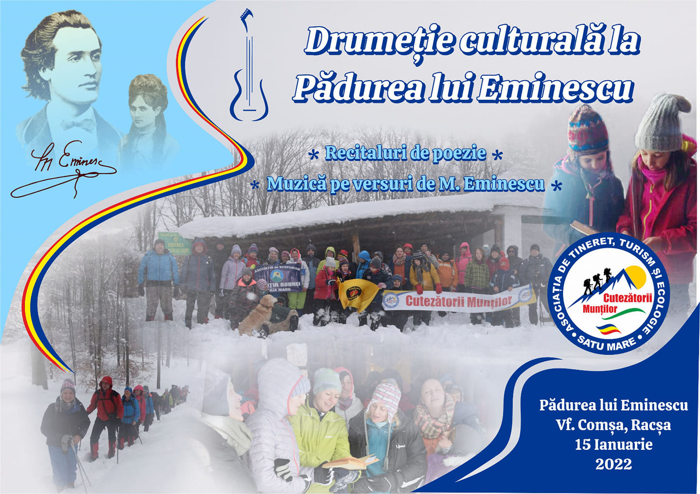 Drumeție culturală la Pădurea Eminescu