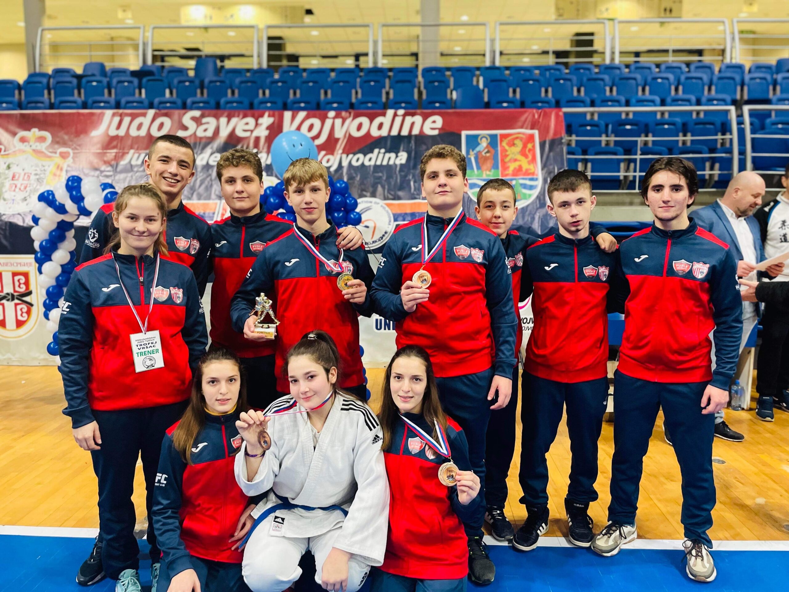 Judoka de la CSM Satu Mare, pe podium la un turneu în Serbia