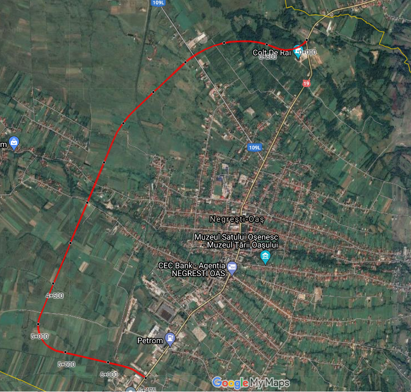 DECIZIE. Centura orașului Negrești-Oaș, în linie dreaptă