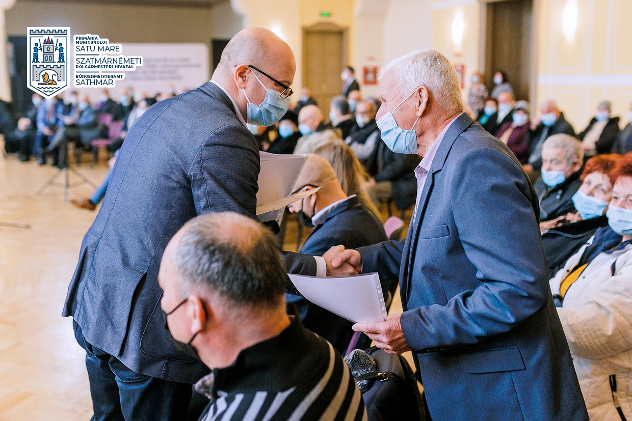 RECUNOȘTINȚĂ. Cuplurile de AUR  ale Sătmarului, PREMIATE