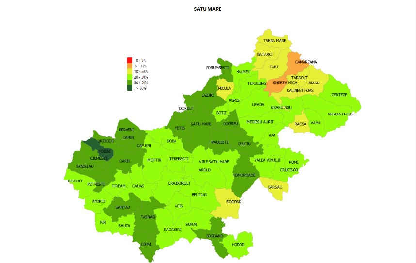 ANALIZĂ. Oșenii, codașii județului