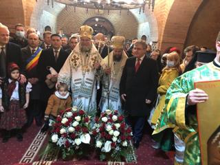 La Hramul Mănăstirii Scărișoara Nouă slujba a fost oficiată de IPS Iustin Sigheteanul și Preasfințitul Părinte Timotei Sătmăreanul