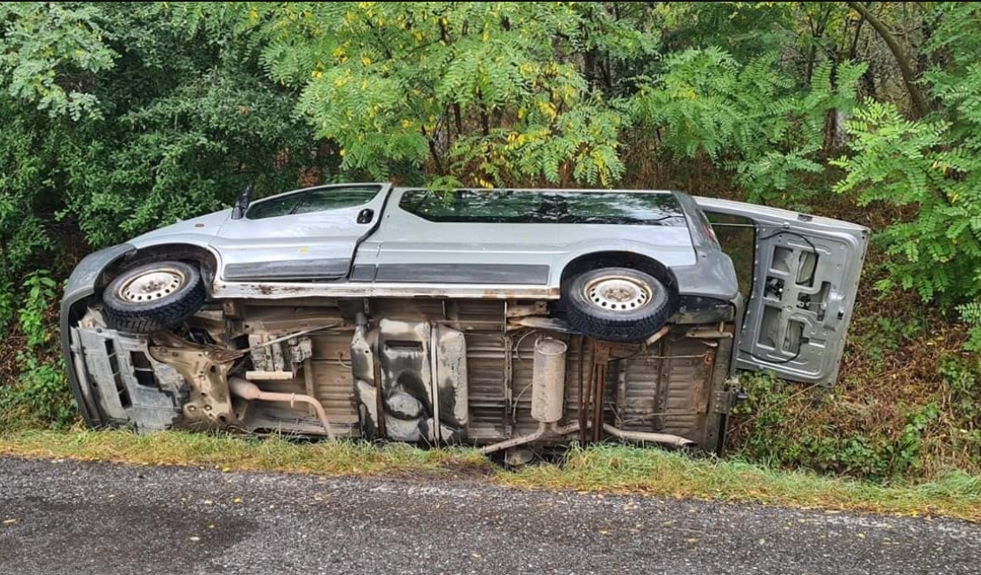 Accident produs de un șofer beat