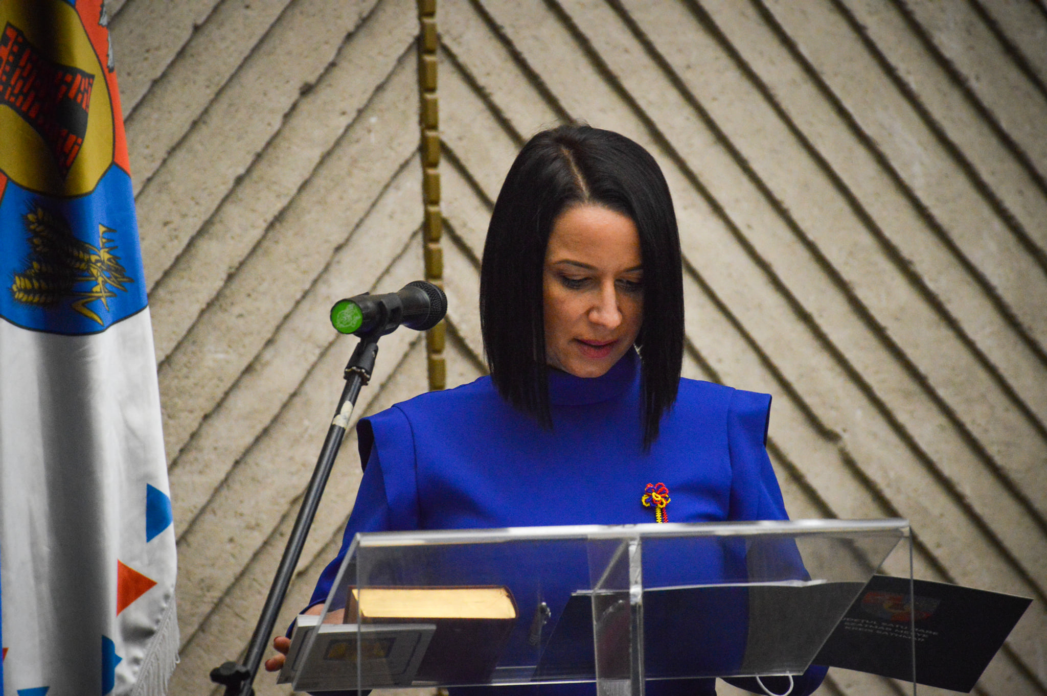 Astăzi, un nou consilier județean a depus jurământul