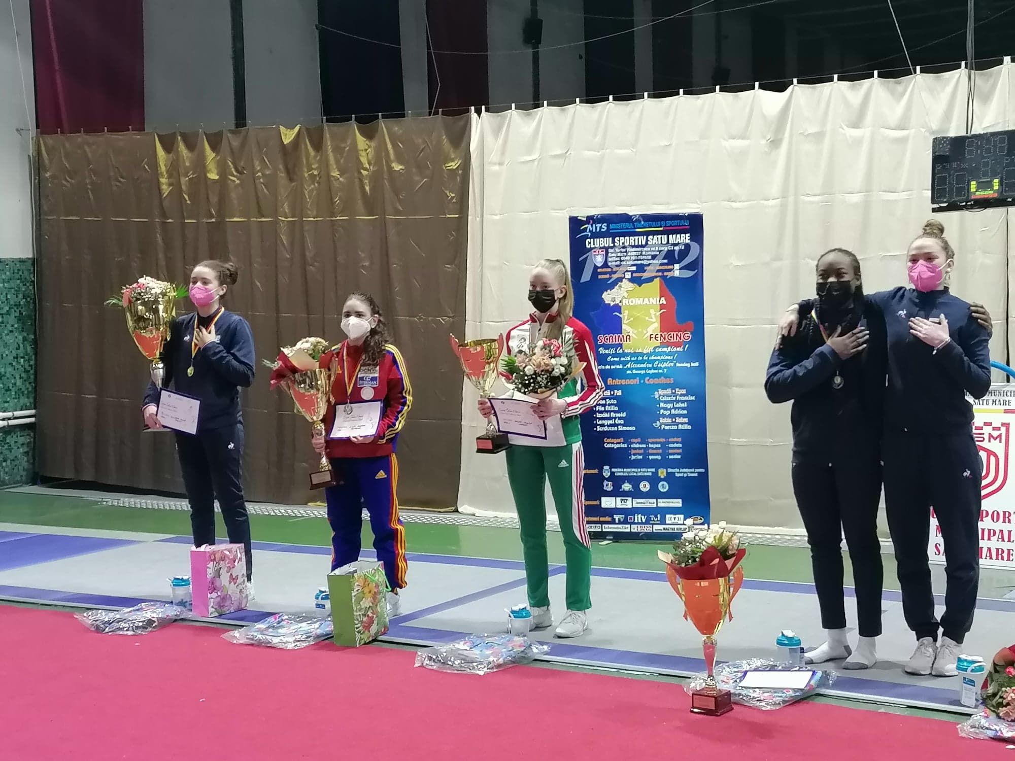 Eveniment. Marseilleza a răsunat în sala de scrimă din Satu Mare