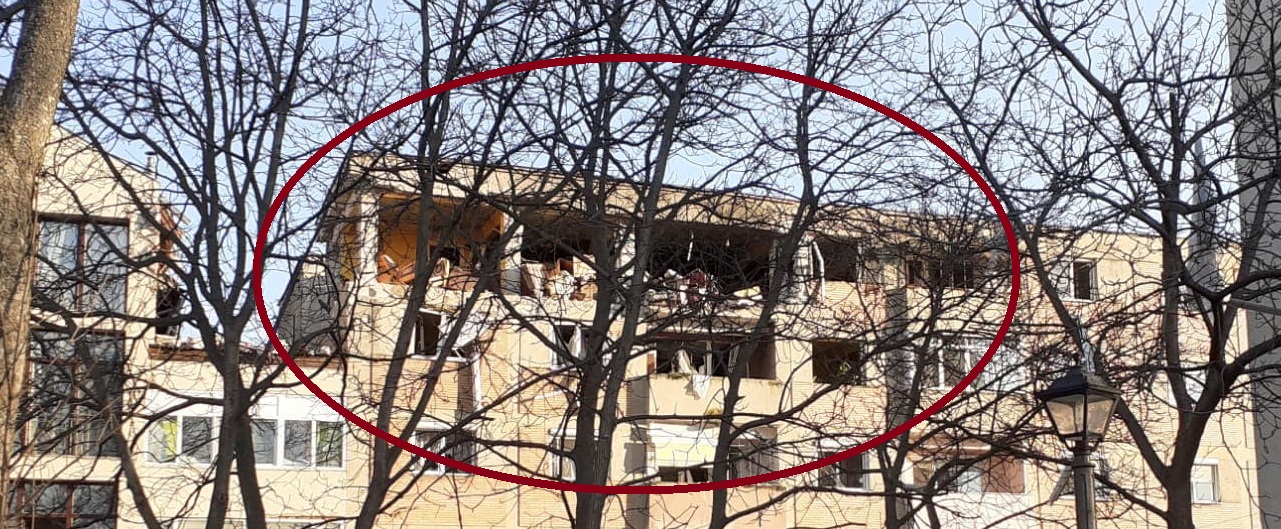 FOTOGALERIE. EXPLOZIE PUTERNICĂ în județ. 11 VICTIME. Elicopter SMURD