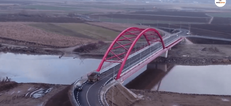 Podul de peste Someș dintre Pomi și Seini, finalizat