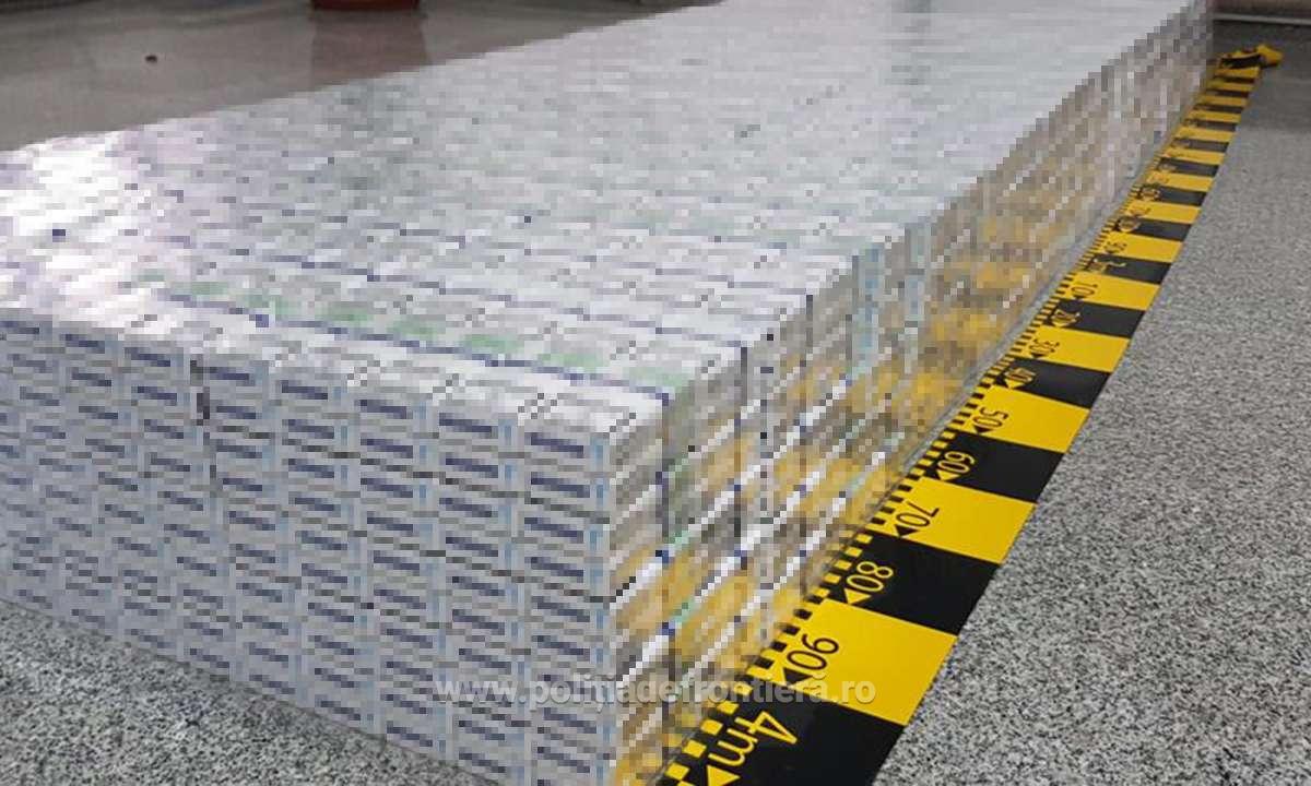 Ţigări în valoare de 80.000 lei, confiscate la Sighet