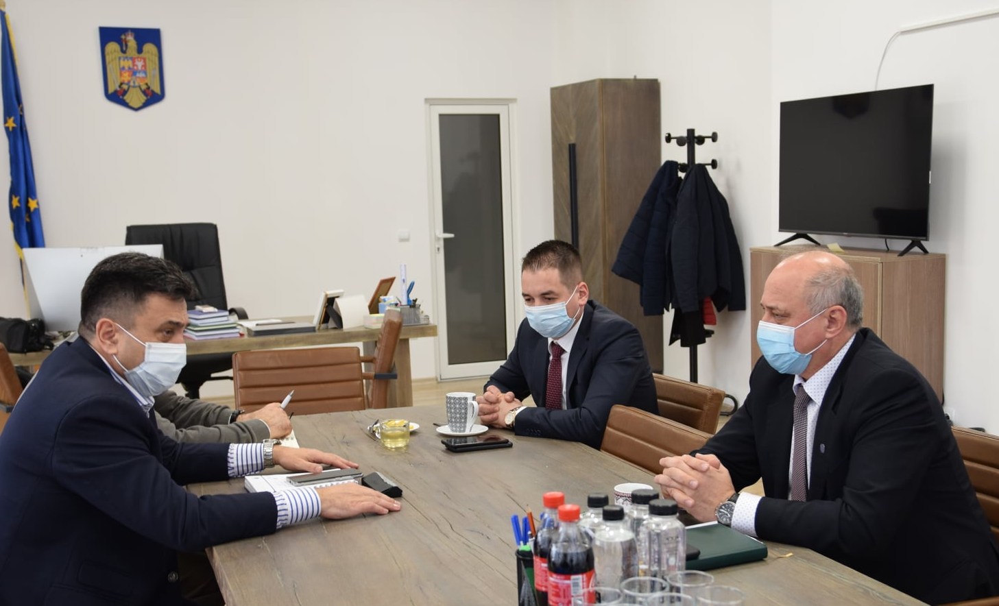 Președintele ANSVSA, dr. Alexandru Niculae Bociu, la Satu Mare și Halmeu