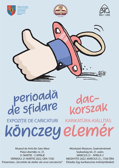 Expoziție de caricaturi,  de săptămâna  vitoare la Muzeul de Artă Satu Mare