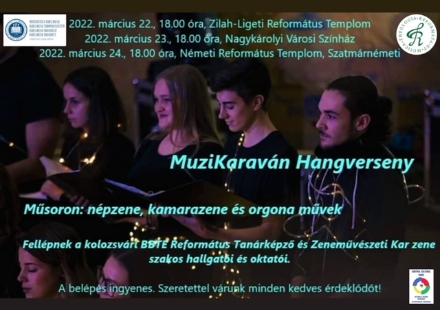 Concertul "MuziCaravan" la Teatrul Municipal Carei