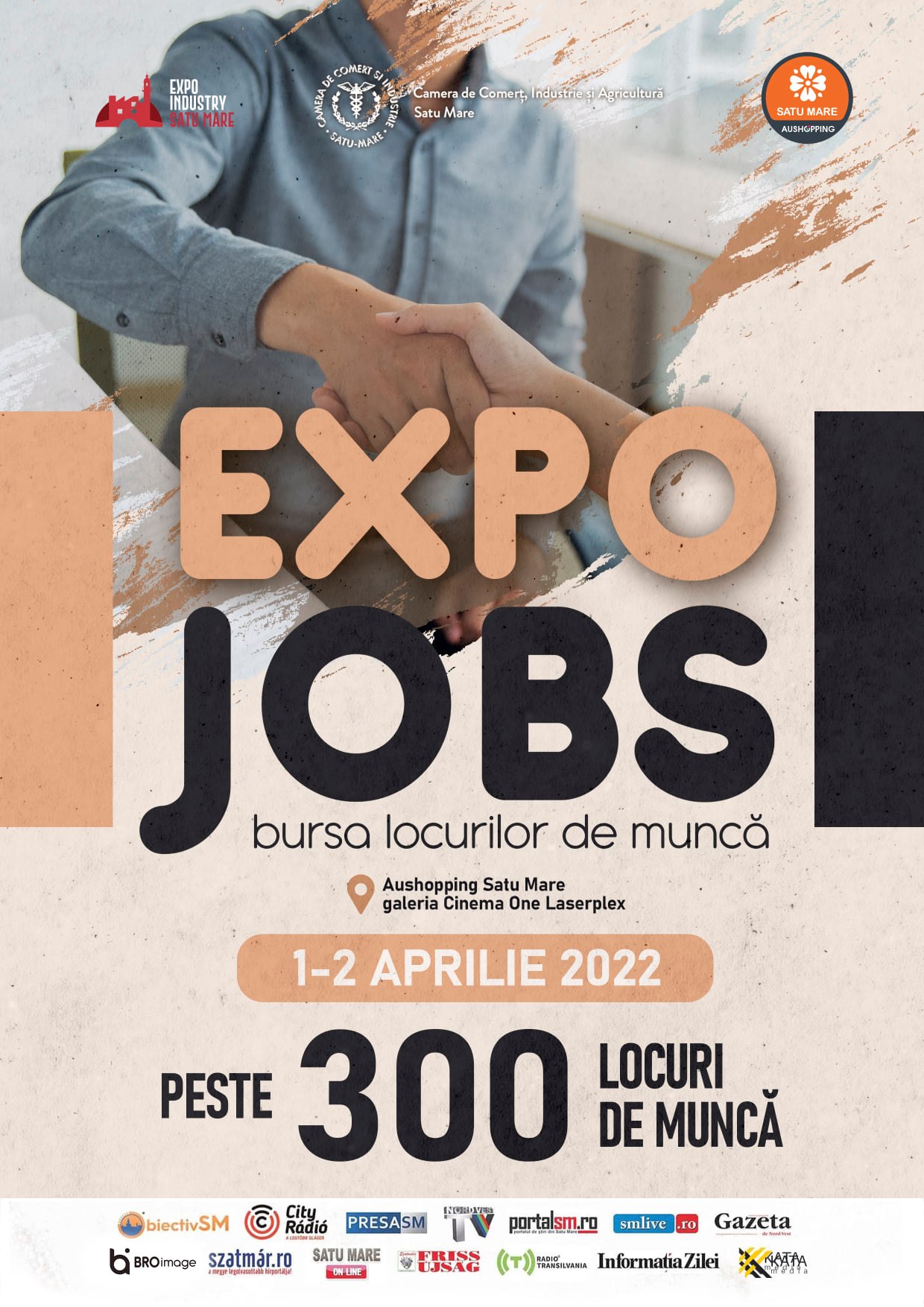 EXPO JOBS. Sătmărenii vor avea la dispoziție peste 300 de locuri de muncă la Agro Expo Satu Mare