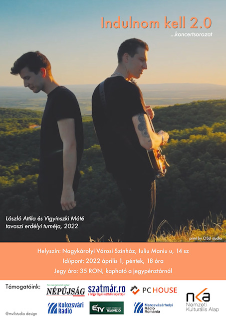 Concertul lui László Attila și Vigyinszki Máté la Teatrul Municipal din Carei