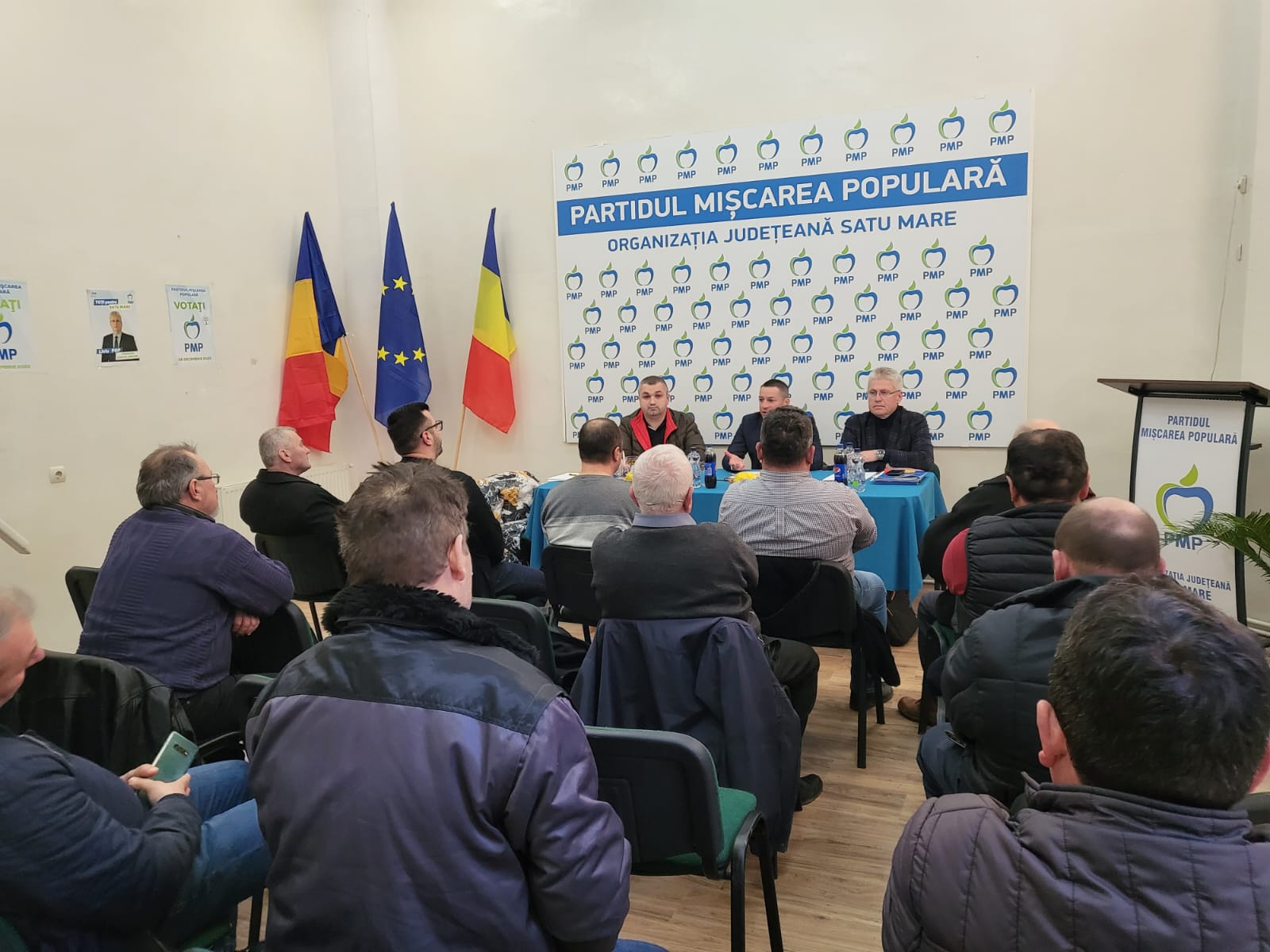 Conducerea PMP Satu Mare “strânge rândurile “și dă dovadă de unitate în partid