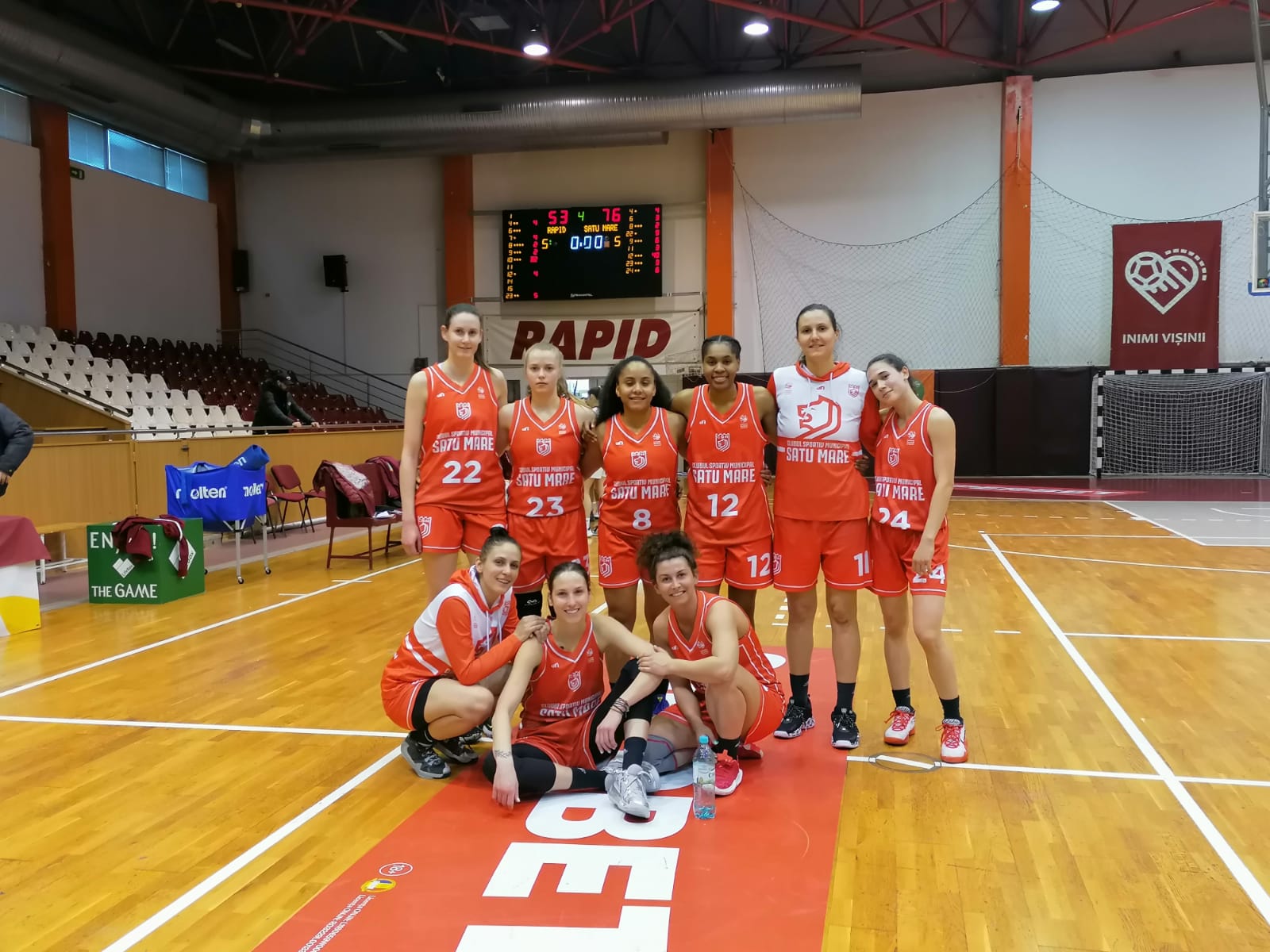 Baschet feminin. CSM Satu Mare va întâlni pe KSE Târgu Secuiesc în sferturile Ligii Naționale
