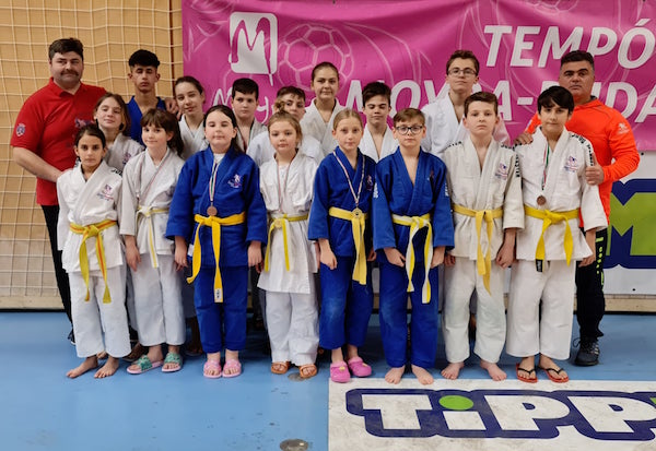 CS Judo Master Satu Mare pe podium  la Budapesta