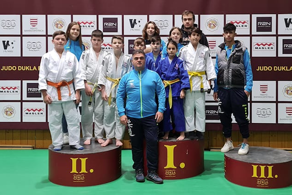 Performanță.  Judo Master Satu Mare pe podium în Slovacia