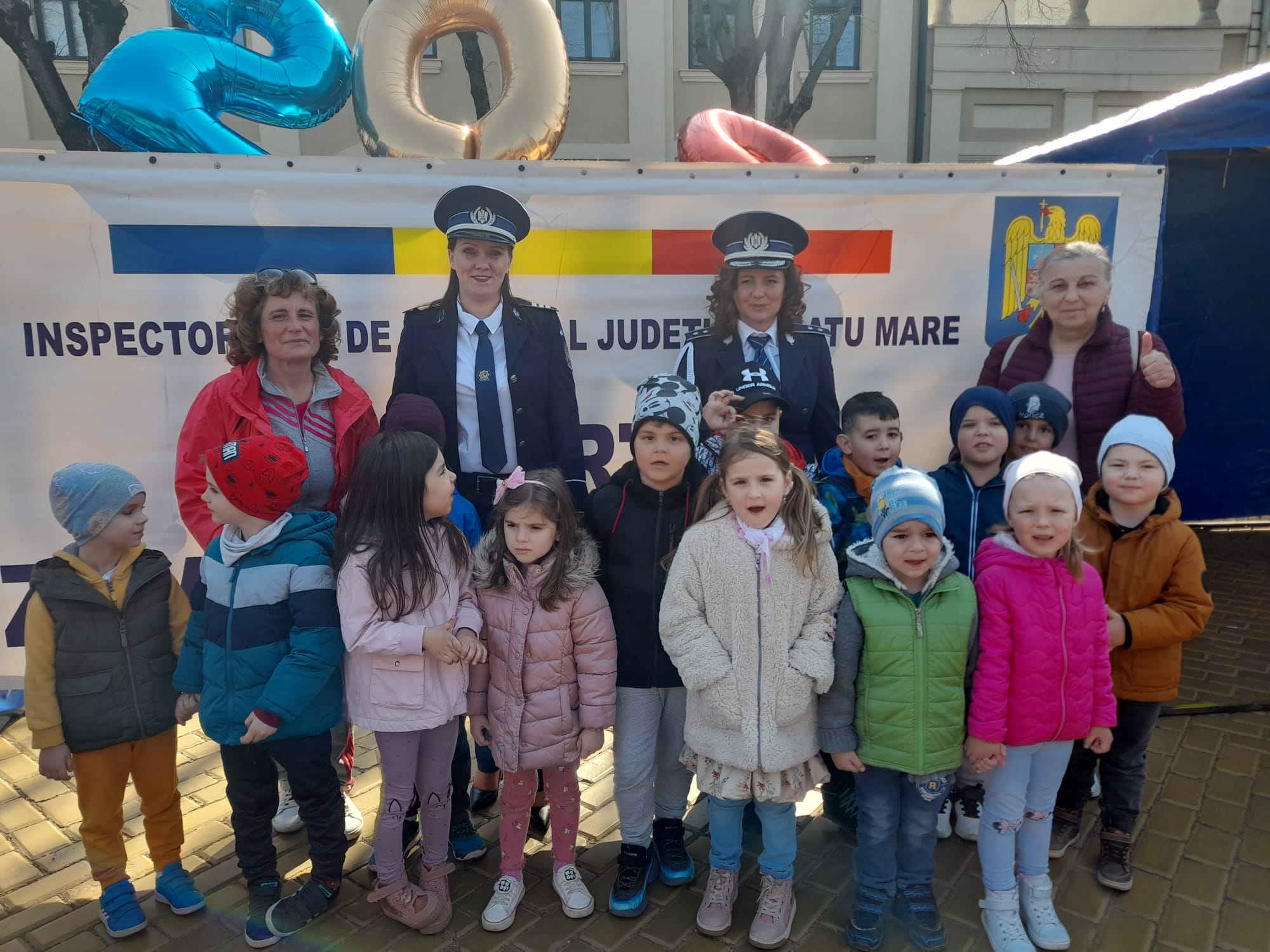 GALERIE FOTO. Ziua Poliției Române marcată cu activități captivante în centrul orașului. La mulți ani Poliției Române!