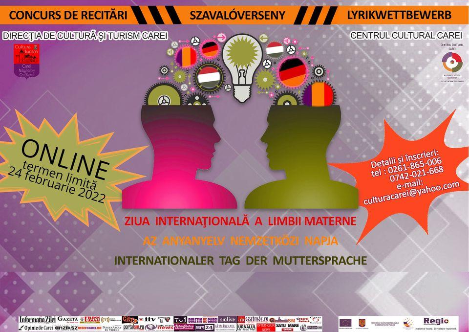 Câștigătorii celei de a zecea ediție a concursului de recitări cu ocazia Zilei Limbii Materne