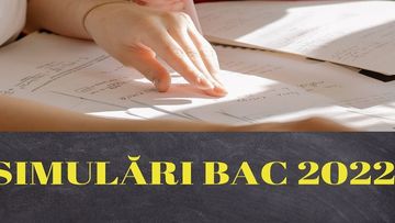 Organizarea simulării probelor scrise  ale examenului național de bacalaureat