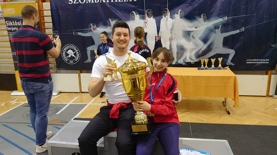 Denisa Crișan de la CS Satu Mare se impune la “Micii olimpici”  de la Buk-Ungaria