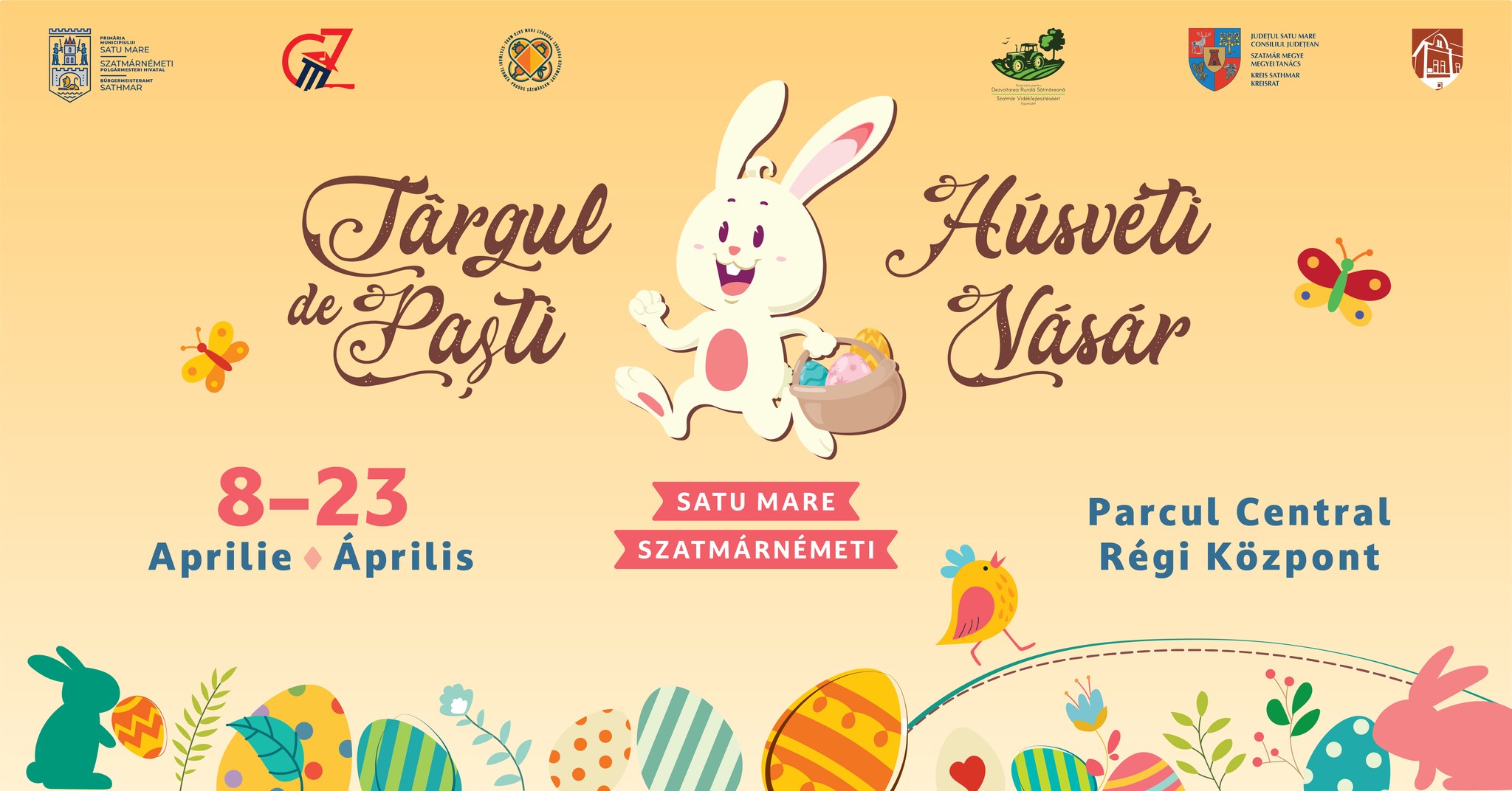 Târgul de Paște cu produse locale începe pe 8 aprilie