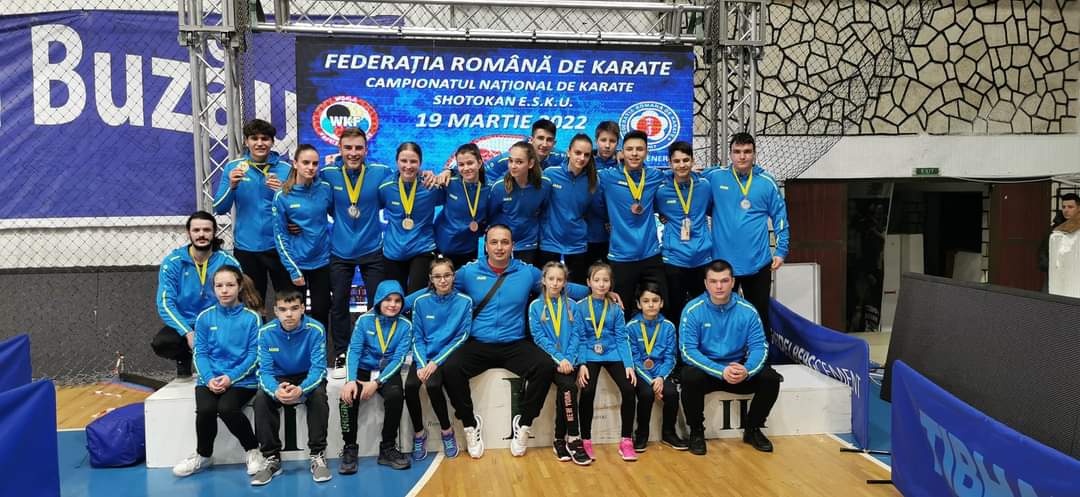 Yakuza s-a întors cu 20 de medalii de la Naționalele de karate Shotokan