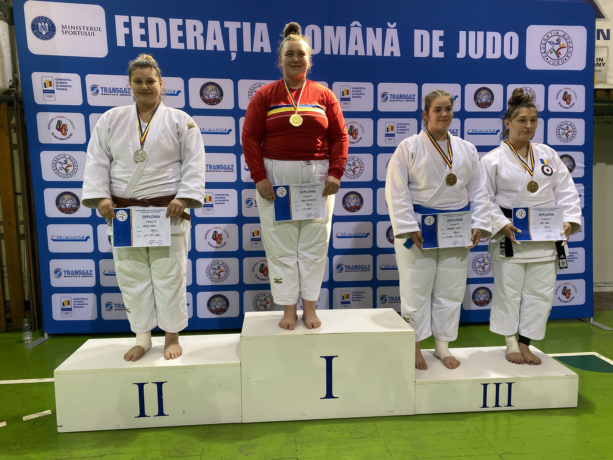 Carina Pașca și Paula Paștiu de la CSM  Satu Mare, vicecampioane naționale la U21