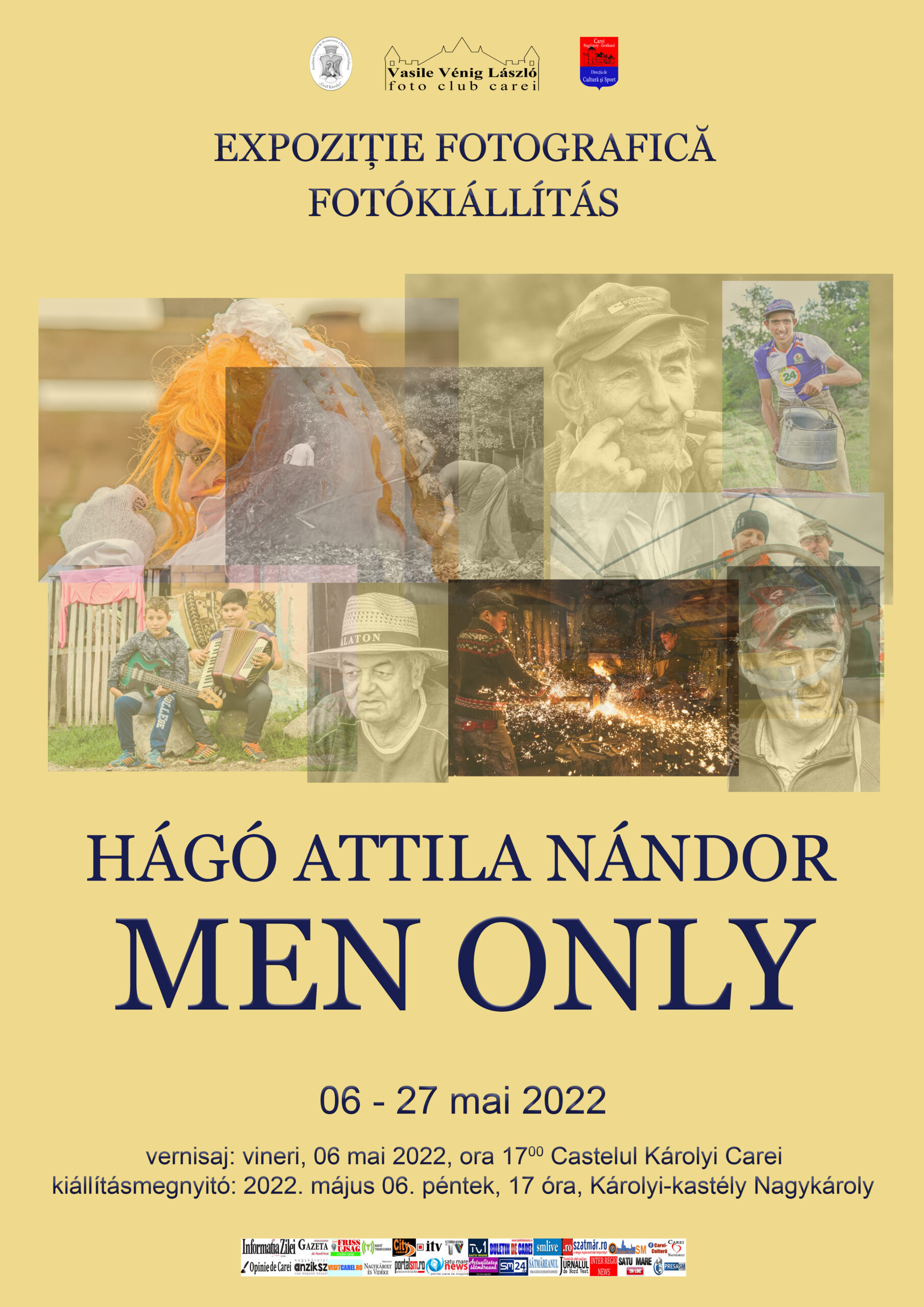 Expoziţia „MEN ONLY” de la Castelul Károlyi