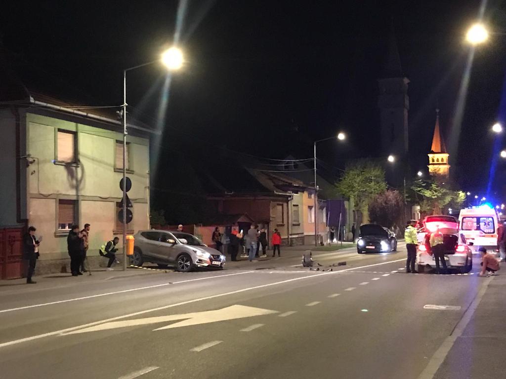 ACCIDENT VIOLENT ÎN MUNICIPIUL SATU MARE, ÎN NOAPTEA DE ÎNVIERE APROAPE DE BISERICA DIN SOARELUI