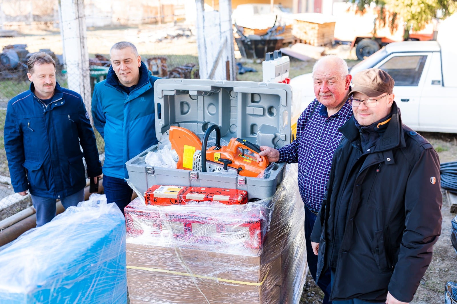 Primăria a oferit orașului Beregovo echipamente pentru serviciile de furnizare a apei potabile din oraș