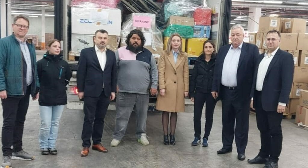 FOTOGALERIE. Ajutor pentru Ucraina, coordonat de către sătmăreanul Gheorghe Cârciu