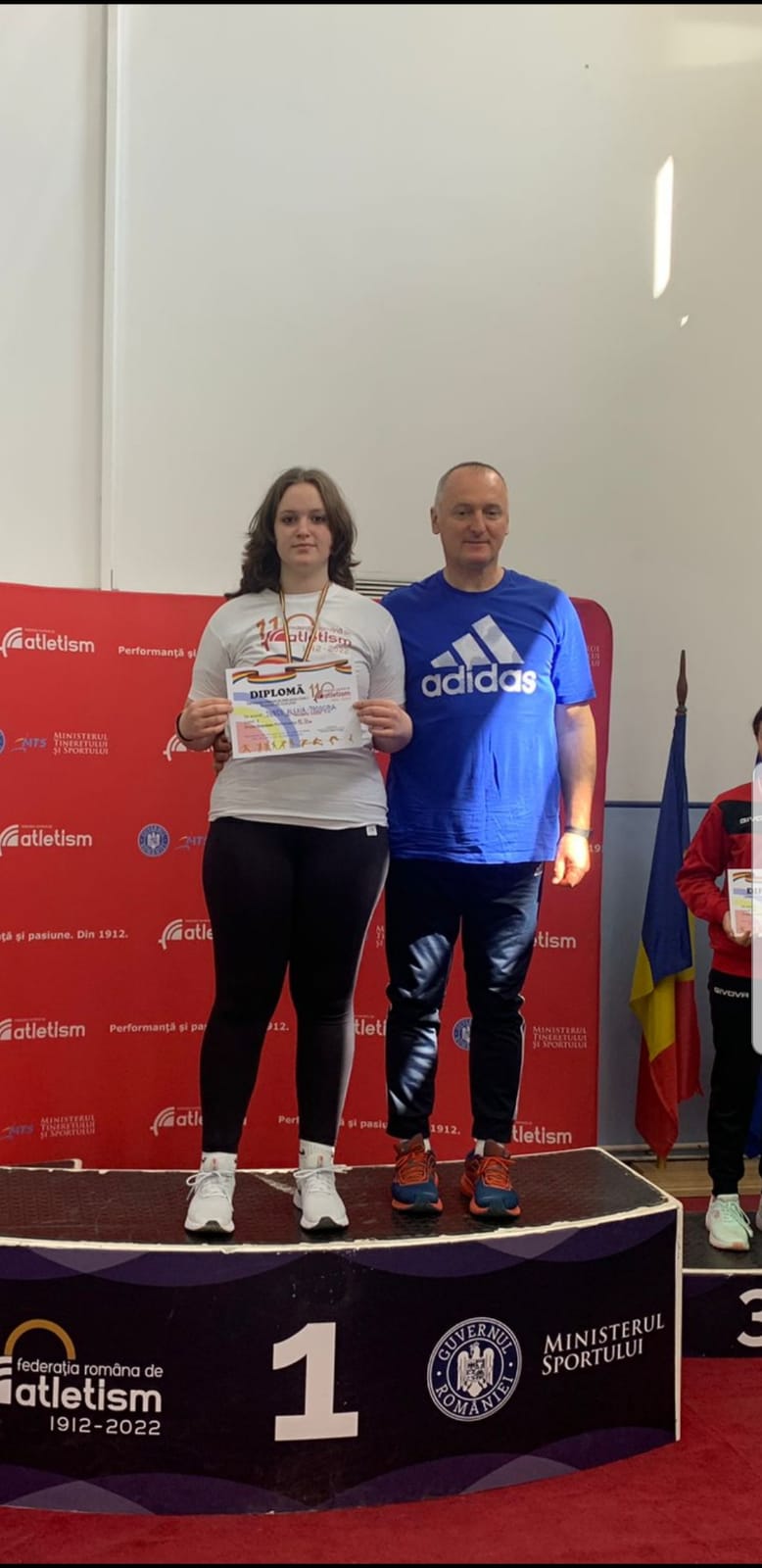 Alexia Turcu e campioană națională și la aruncarea greutății!