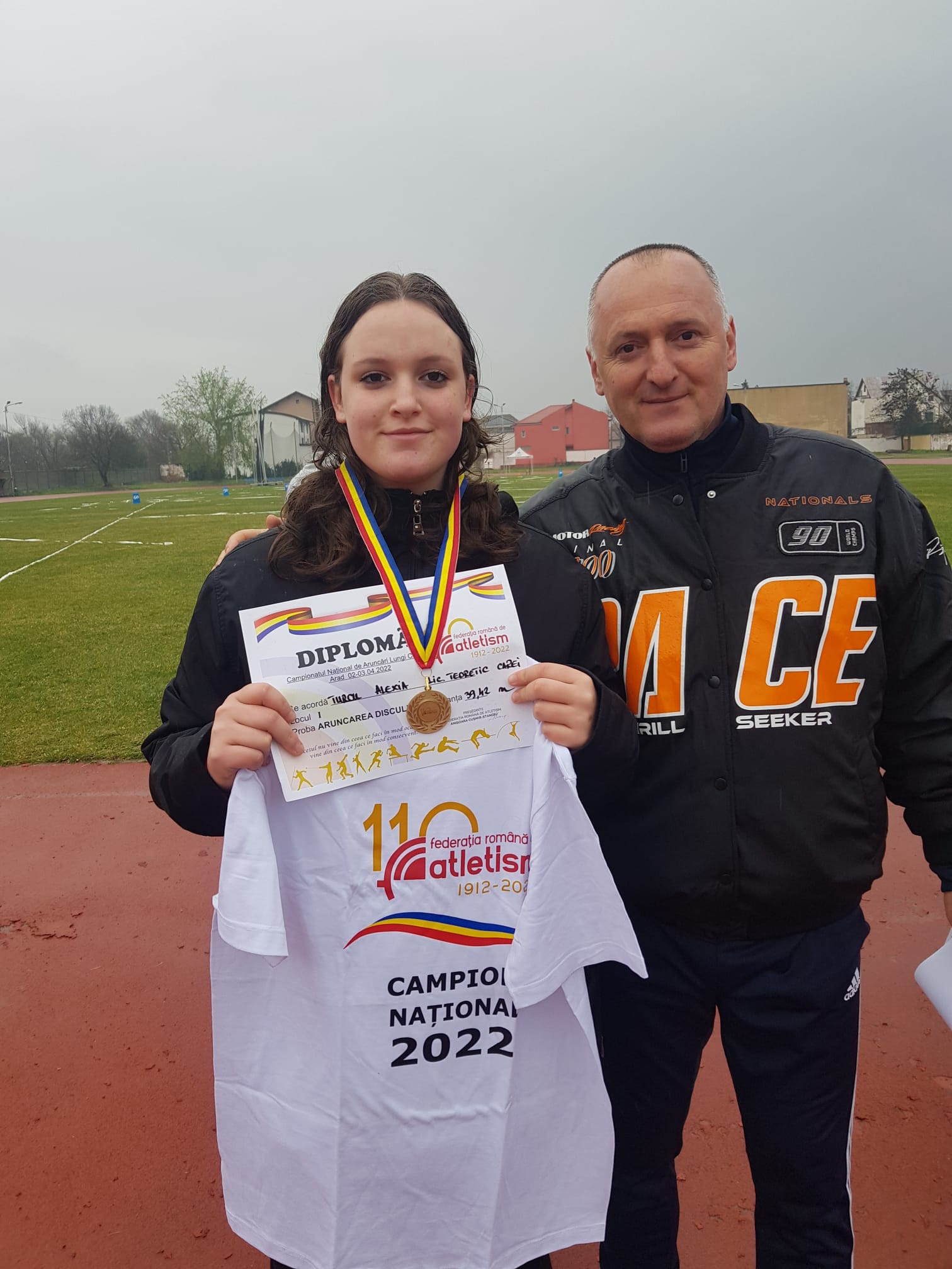 Alexia Turcu de la Li.T. Carei, dublă campioană națională!!!