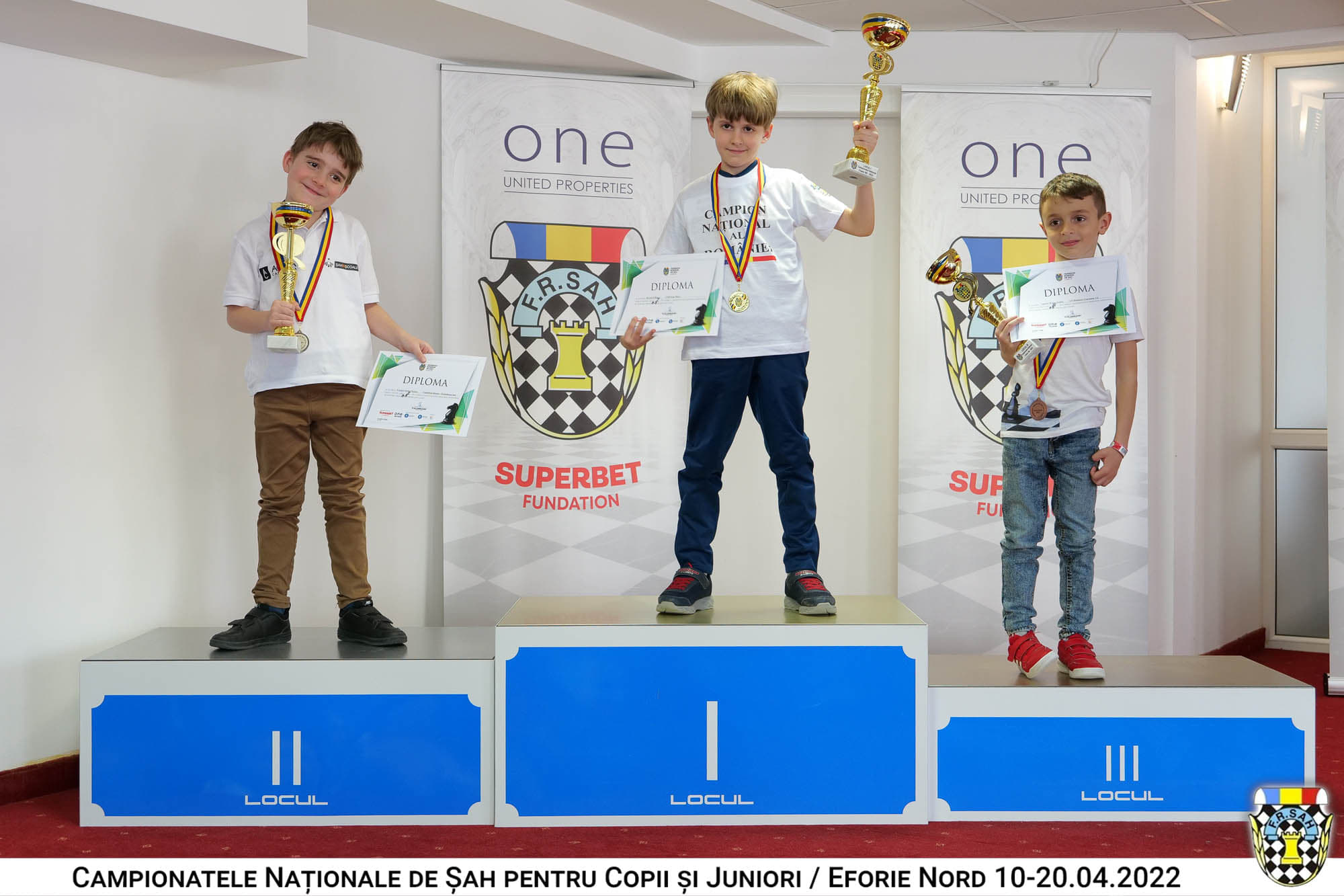 Kovács Balázs – campion național la șah clasic categoria băieți 8 ani