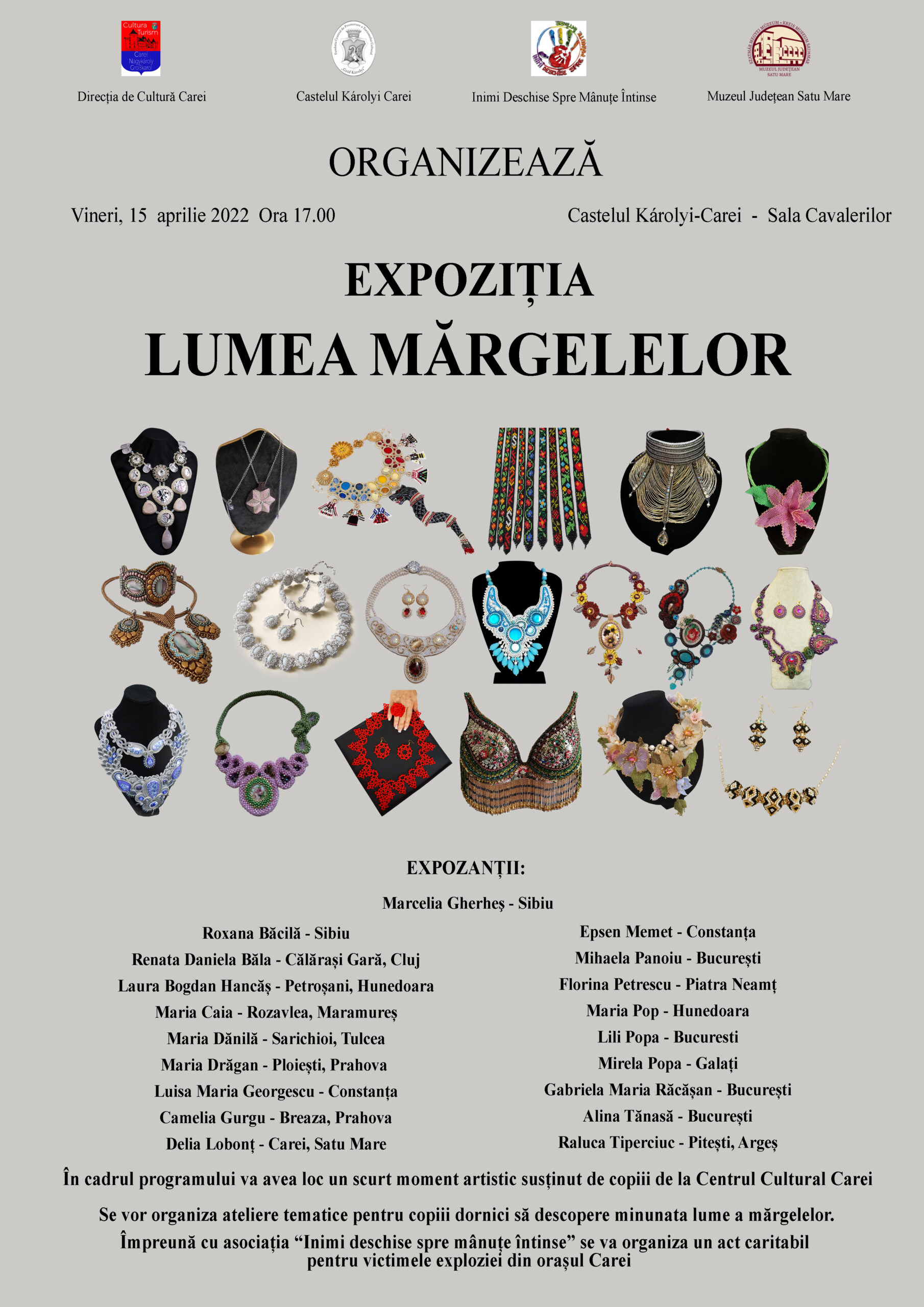 Expoziţia „Lumea Mărgelelor” de la Castelul Károlyi
