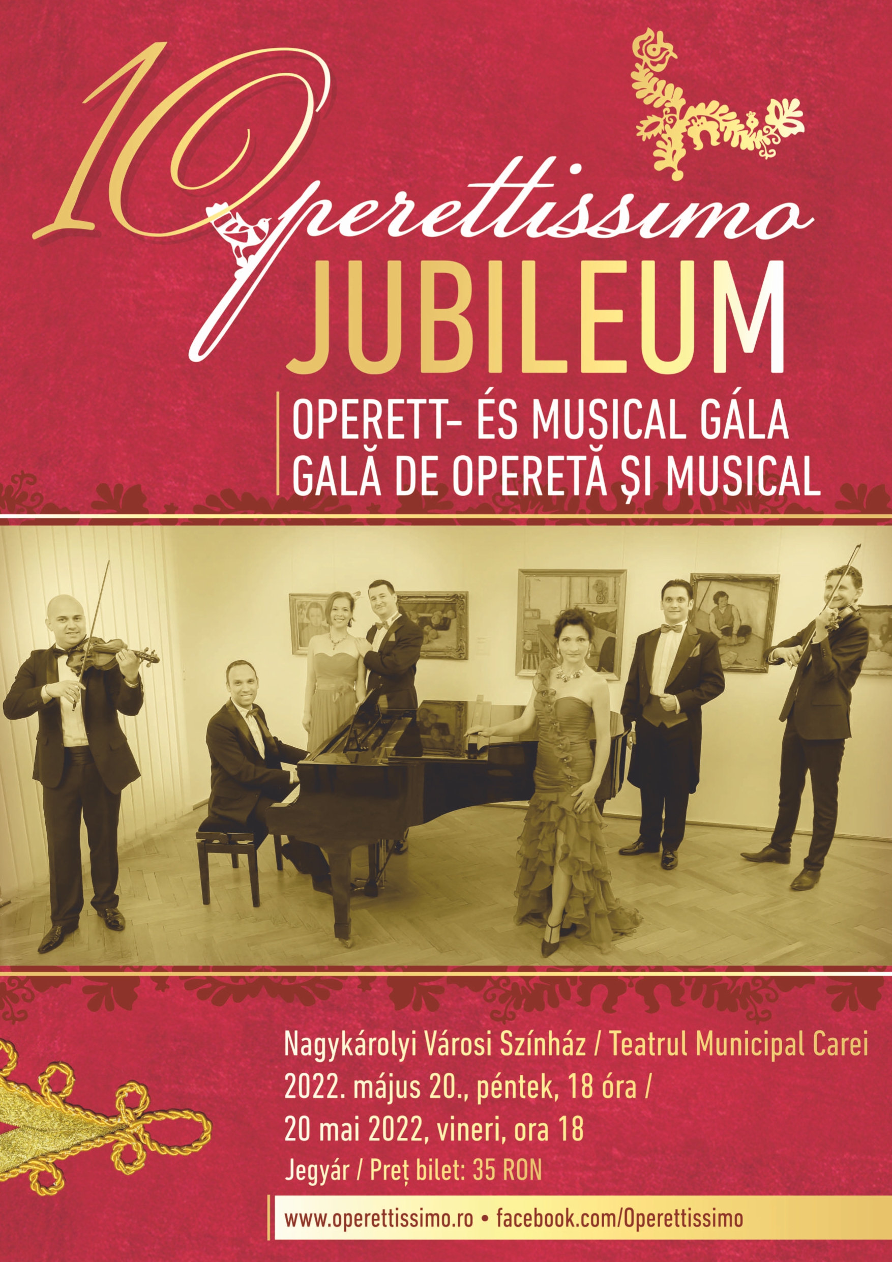 Spectacol de operetă la Carei