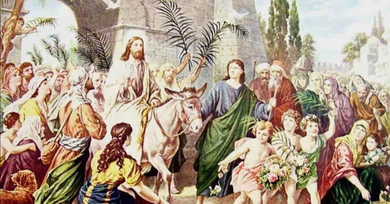 Duminica Floriilor, intrarea Domnului în Ierusalim. La mulți ani tuturor sărbătoriților!