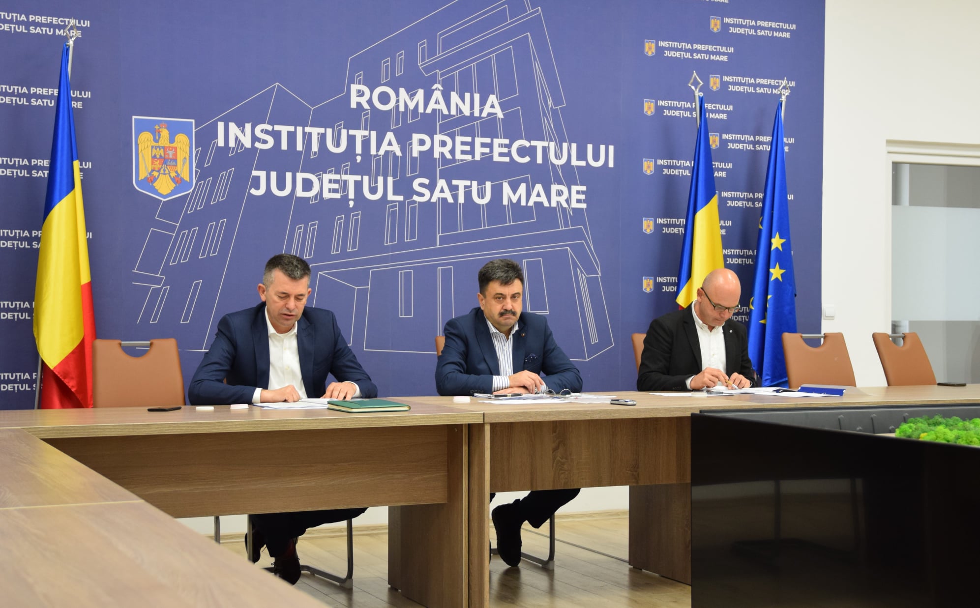 Ședința Comisiei județene de fond funciar, la Prefectură