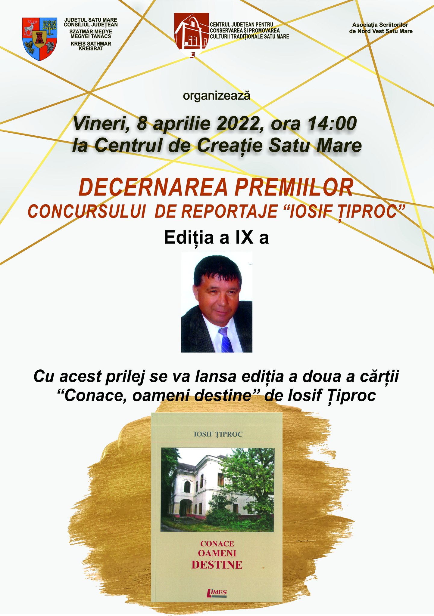 Gala de Premiere a celei de-a a IX-a ediții a Concursului de reportaje  ,,Iosif Ţiproc”