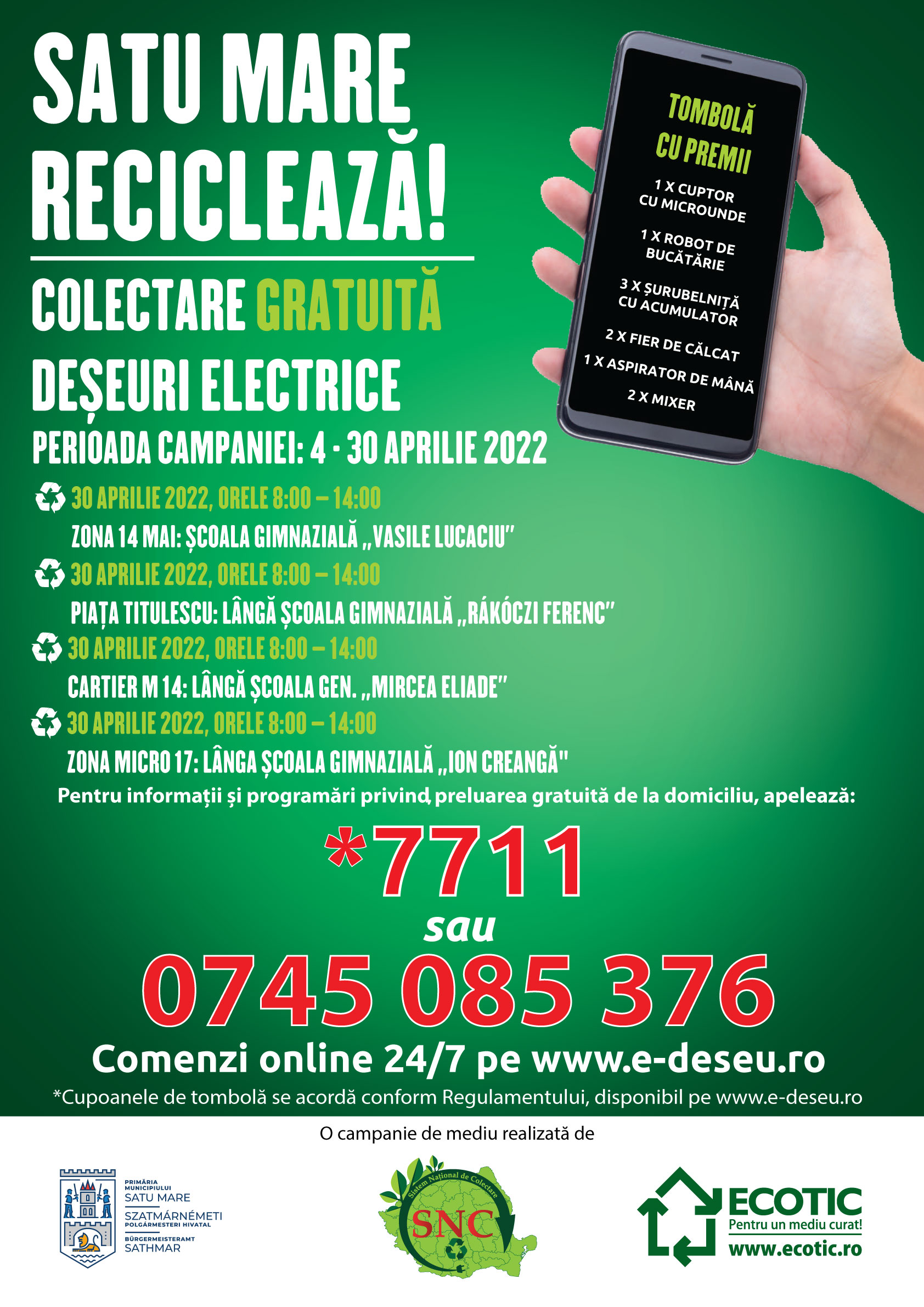 Orașul în mișcare bazat pe reciclare