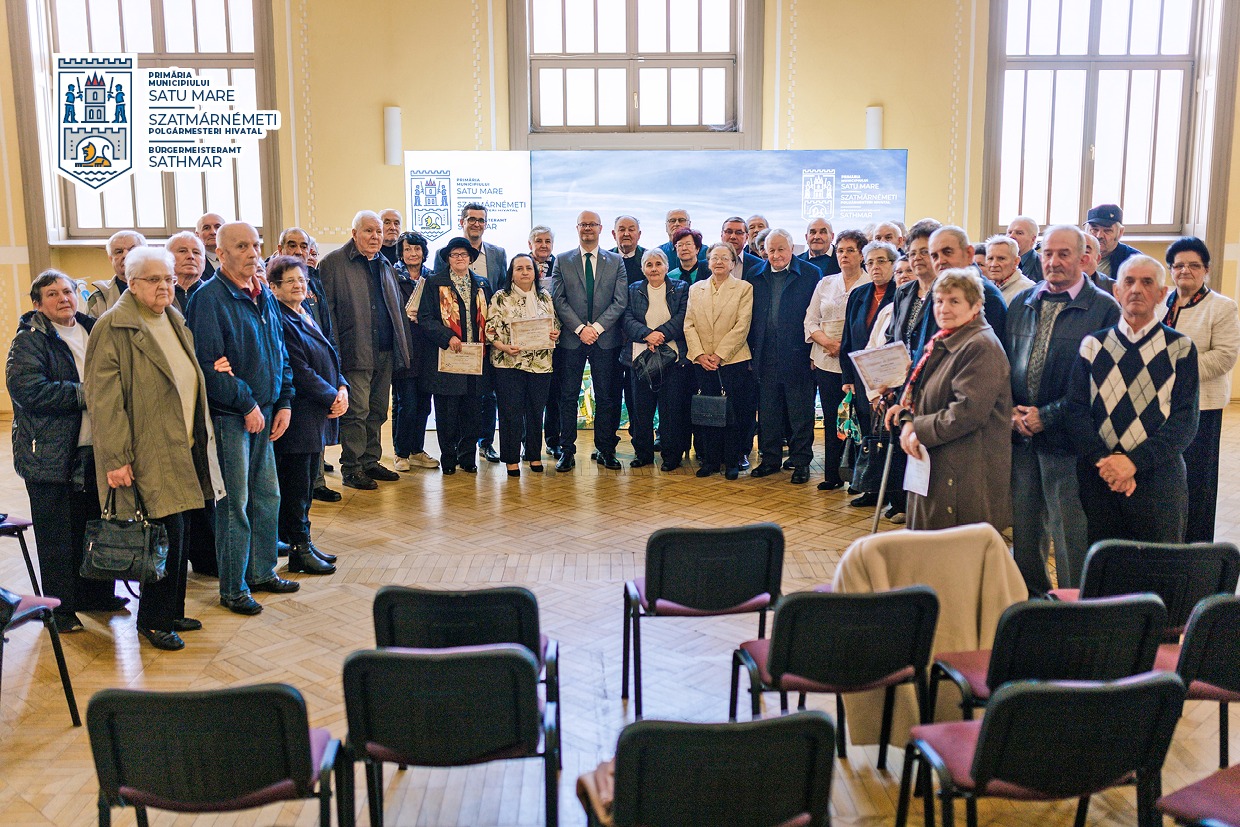 Cuplurile de aur și diamant, premiate la Satu Mare